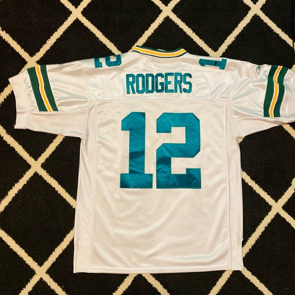 Reebok Authentic Green Bay Packers Aaron Rodgers stitched Jersey - Picture 3 of 9